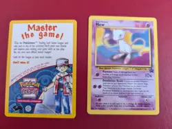 Mew WOTC Black Star Promo 8 Pokemon Card Plus Insert Excellent Condition - Image 1
