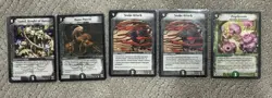 Duel Masters Rampage of the Super Warriors DM-03 Lot Of 5 Cards MP-LP - Image 2