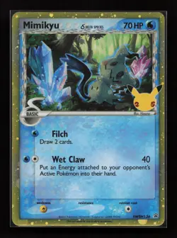 Mimikyu (Delta Species) Promo SWSH: Sword & Shield Promo Cards SWSH136 NM - Image 1