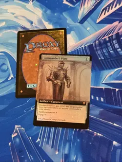 DIY Commander’s Plate Extended Art Foil Playtest - Image 1