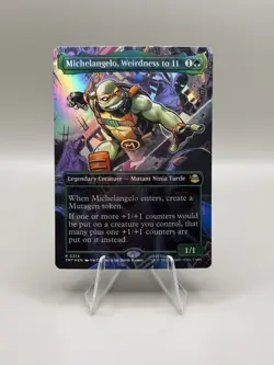 Michelangelo, Weirdness to 11 (Borderless) Teenage Mutant Ninja Turtles Foil - Image 1