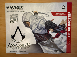 Magic the Gathering: Assassin's Creed Collector Omega Booster English New Sealed - Image 1