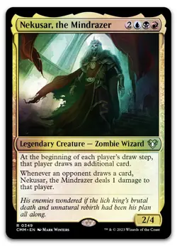 Nekusar, the Mindrazer #349 (Foil) (NM) Commander Masters CMM Magic MTG - Image 1