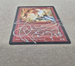 UNPLAYED SIGNED ALTERED Wildfire Emissary Mirage NM RICHARD KANE FERGUSON EDH - Image 2