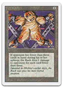 The Rack (LP) Revised Edition 3ED Magic MTG - Image 1