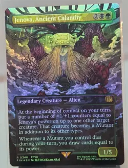 Jenova, Ancient Calamity (Borderless) (FIN-346) - FINAL FANTASY Foil Near Mint - Image 1