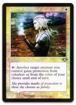 Giver of Runes (Retro Frame) (Foil Etched) #3 (NM) Modern Horizons MH1 Magic MTG - Image 1