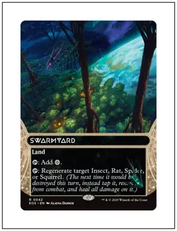 1x Swarmyard 0042, Edge of Eternities Stellar Sights, Magic MTG NM - Image 1
