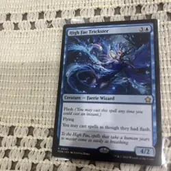 MTG / High Fae Trickster / FDN / #40 / Regular / Rare / NM - Image 1