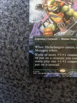 Michelangelo, Weirdness to 11 (Borderless) Teenage Mutant Ninja Turtles Regular - Image 3