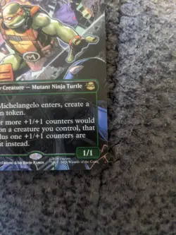 Michelangelo, Weirdness to 11 (Borderless) Teenage Mutant Ninja Turtles Regular - Image 4