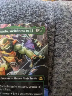 Michelangelo, Weirdness to 11 (Borderless) Teenage Mutant Ninja Turtles Regular - Image 5