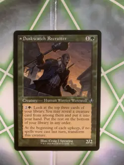 MTG Duskwatch Recruiter 467 Retro Frame Regular Innistrad Remastered NM MTG - Image 1