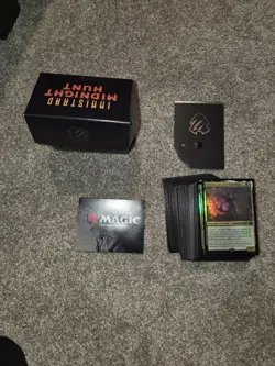 Magic MTG Coven Counters Innistrad Midnight Hunt Commander Deck, open box - Image 1