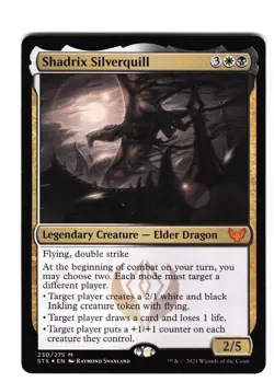 Strixhaven: School of Mages #230 Shadrix Silverquill FOIL - Image 1