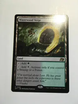 MTG Wastewood Verge #268 - Aetherdrift Regular - Image 1