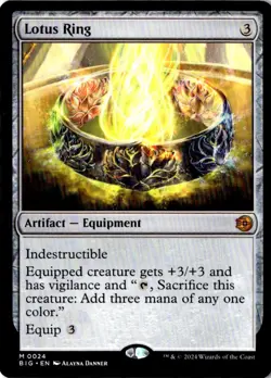 Lotus Ring NM* Outlaws Of Thunder Junction ENGLISH 0024 mtg -UnltdCards - Image 1