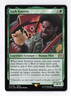 Sazh Katzroy 0199 (R) MTG FINAL FANTASY (FIN) - Image 1