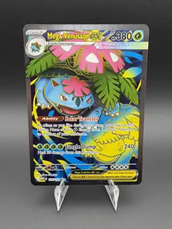 Mega Venusaur ex 155/132 Ultra Rare ME01 Mega Evolution NM Pokemon Pokemon TCG - Image 1