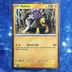 Holo RAIKU Promo Card • COSMOS HOLO 048/132 • Pokemon: Mega Evolution - Image 1