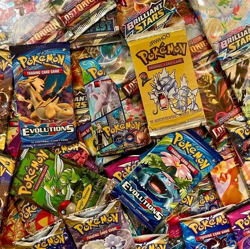 Pokemon Mystery Bag - 2 Sealed Booster Packs + 1 Graded Card (Vintage to Modern) - Image 1