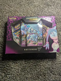Pokemon TCG Champions Path Hatterene v Sealed Box Collection - Image 1