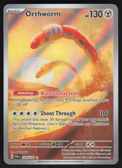 Orthworm 224/193 IR Pokemon TCG Paldea Evolved NM/VLP - Image 1
