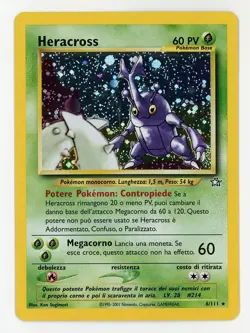 Heracross Holo - Pokemon 2000 Neo Genesis #6 NM-MT - Image 1