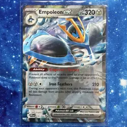 Holo EMPOLEON EX Card • DOUBLE RARE 070/094 • Pokemon ME: Phantasmal Flames - Image 1