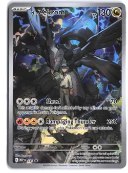 N's Zekrom 031 Holofoil Promo ME: Mega Evolution Promo Pokemon - Image 1