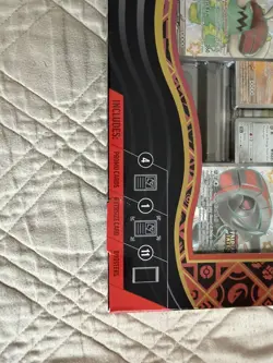Pokemon Paldean Fates Great Tusk ex & Iron Threads ex Premium Collection Sealed - Image 4