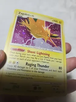 Pokemon Zapdos Holo Diamond & Pearl Majestic Dawn 14/100 - Image 2