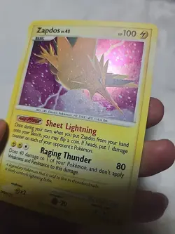 Pokemon Zapdos Holo Diamond & Pearl Majestic Dawn 14/100 - Image 3