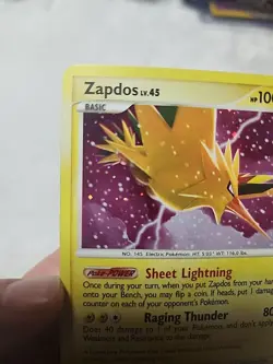 Pokemon Zapdos Holo Diamond & Pearl Majestic Dawn 14/100 - Image 4