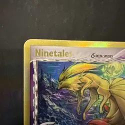 2006 POKEMON EX DRAGON FRONTIERS NINETALES REVERSE FOIL 8/101: LP - Image 2
