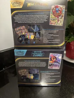 Pokemon TCG ETB Phantasmal Flames & MEGA EVOLUTIONS LUCARIO Elite Trainer Box X2 - Image 3
