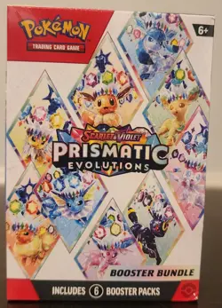 Pokemon TCG Prismatic Evolutions | Booster Bundle | Factory Sealed - Image 1