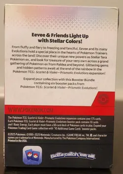 Pokemon TCG Prismatic Evolutions | Booster Bundle | Factory Sealed - Image 2