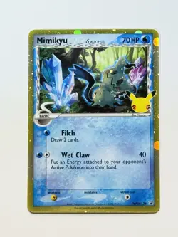 Mimikyu SWSH136 Delta Species Pokemon Celebrations Black Star Promo #1 - Image 3