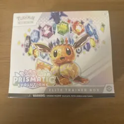 Pokemon TCG Prismatic Evolutions Elite Trainer Box – Brand new, Factory Sealed! - Image 1
