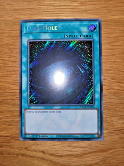 Yugioh Dark Hole BLMR-EN086 Secret Rare English 1st Edition - Image 1