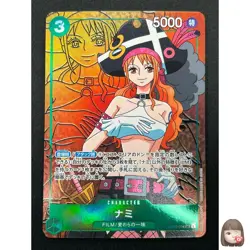[NM] Nami ONE PIECE Card Game Japanese OP02-036 Alt Ar Paramount War 3M30 - Image 1