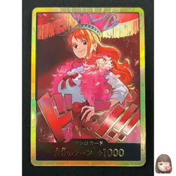 [NM] DON!! Card Nami Gold Frame Heroines Edition Japanese ONE PIECE 3M24 - Image 1