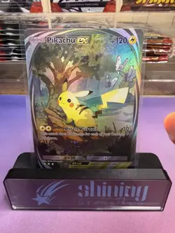 Pokemon TCG Pocket Pikachu ex Immersive Rare Fan Art Card Non TCG - Image 1