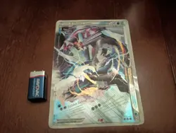 Pokemon Palkia & Dialga Legend Oversize Jumbo Card 102/102 Holographic 2010 Read - Image 1