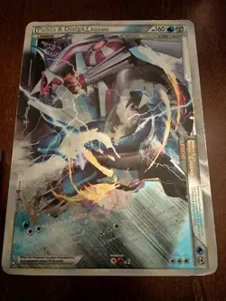 Pokemon Palkia & Dialga Legend Oversize Jumbo Card 102/102 Holographic 2010 Read - Image 2