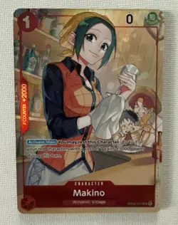 One Piece Card Game Makino (Japanese 1st Anniversary) OP02-015 Uncommon Rare NM - Image 1