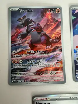 Pokemon Paradox Rift Card LOT! Groudon 199/182 Minior 201/182 Illustration Rare - Image 2