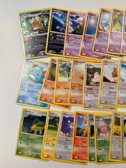 24 Card Diamond And Pearl D & P Pokemon Lot No Duplicates 1 DMG Holo - MP - Image 2