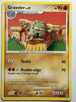 Graveler Arceus 37/99 MP-LP Pokemon Card - Image 1